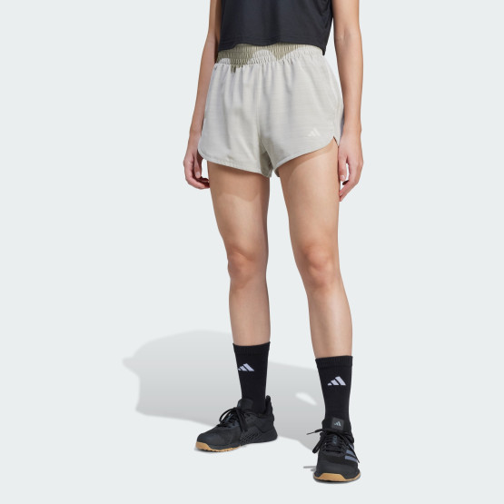 adidas Pacer Training 3-Stripes Woven High-Rise Shorts