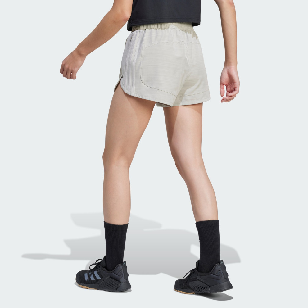 adidas Pacer Training 3-Stripes Woven High-Rise Shorts