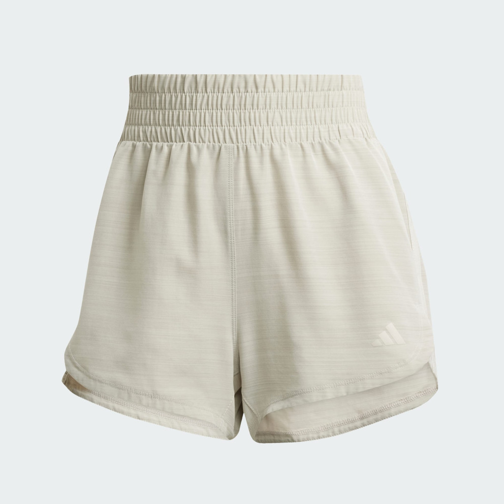 adidas Pacer Training 3-Stripes Woven High-Rise Shorts