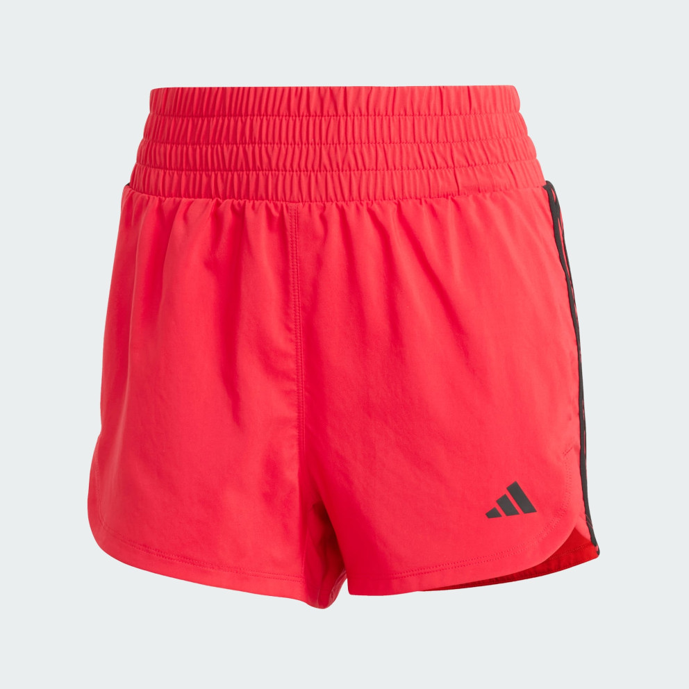 adidas Pacer Training 3-Stripes Woven High-Rise Shorts