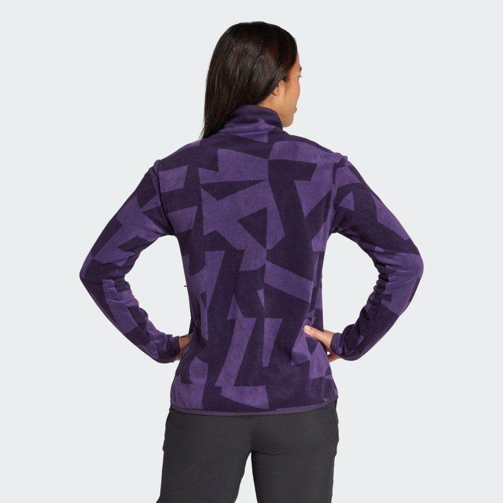 adidas Terrex Multi Printed Full-Zip Fleece Jacket