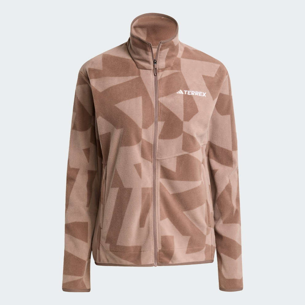 adidas Terrex Multi Printed Full-Zip Fleece Jacket