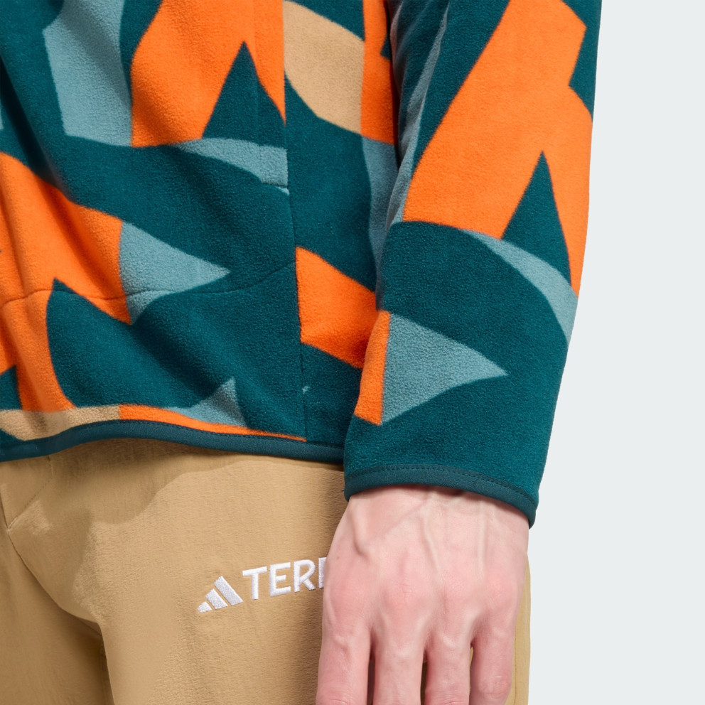 adidas Terrex Multi Printed Full-Zip Fleece Jacket