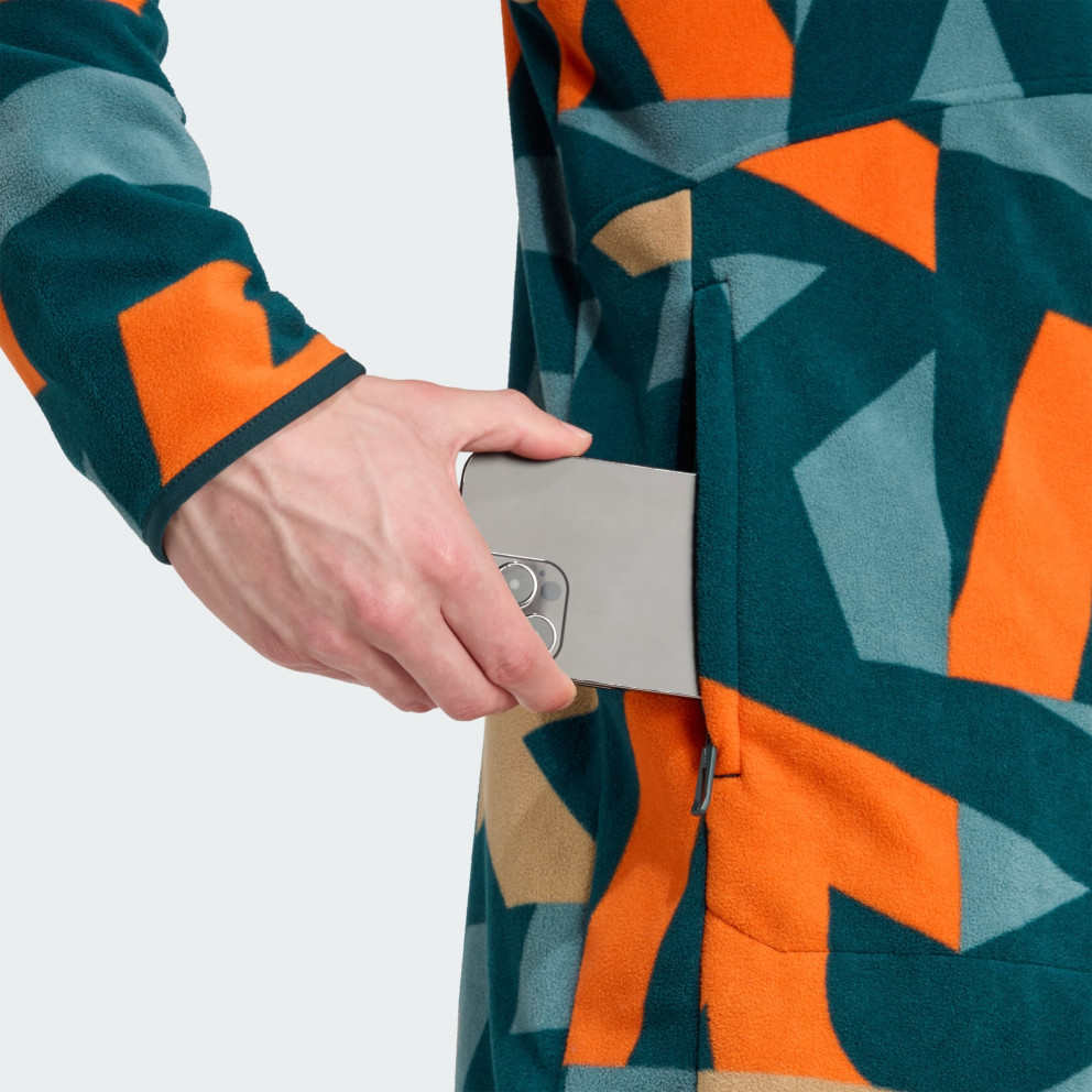 adidas Terrex Multi Printed Full-Zip Fleece Jacket