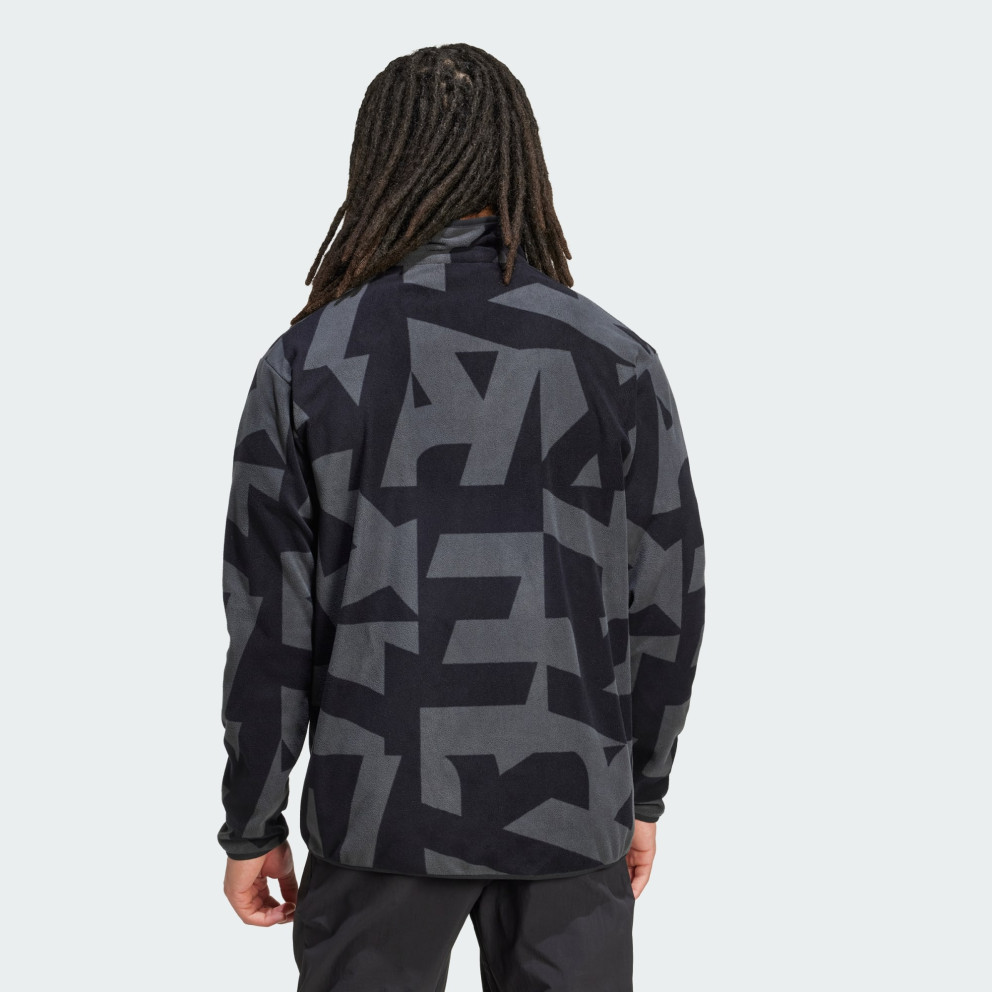 adidas Terrex Multi Printed Full-Zip Fleece Jacket