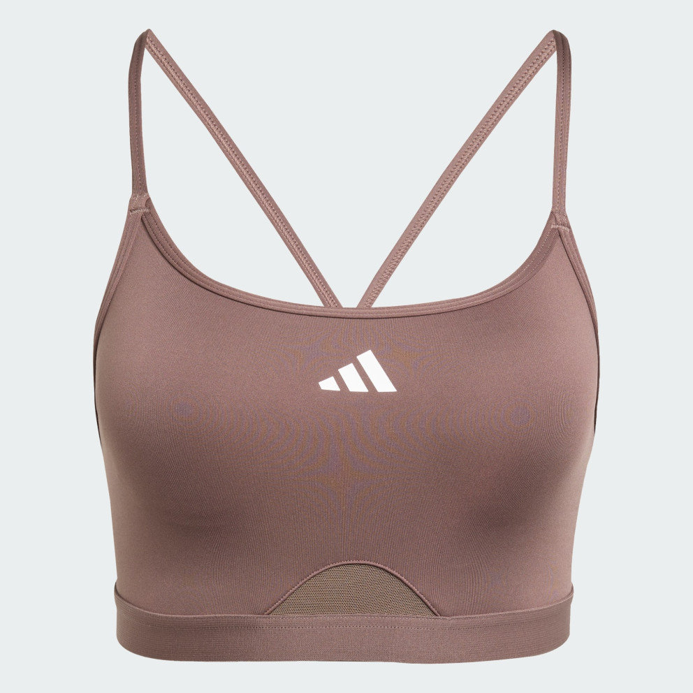 adidas Aeroreact Training 3-Stripes Bra