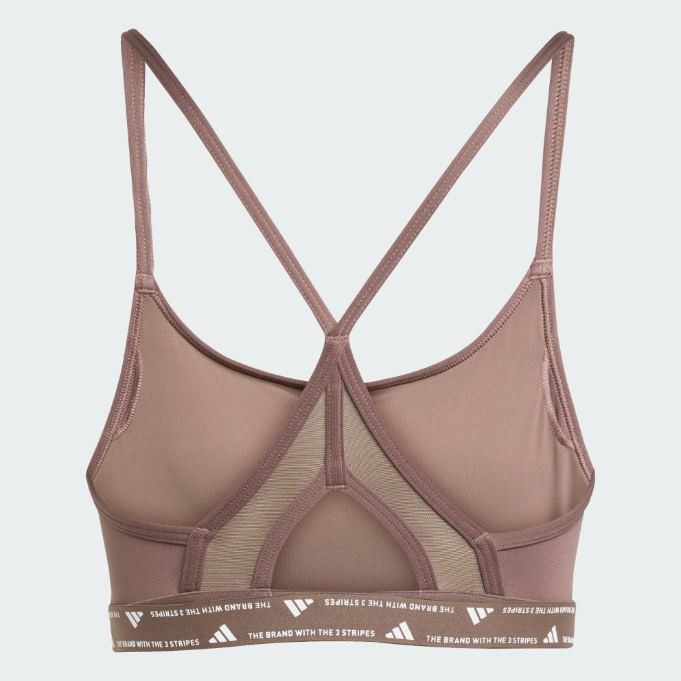 adidas Aeroreact Training 3-Stripes Bra