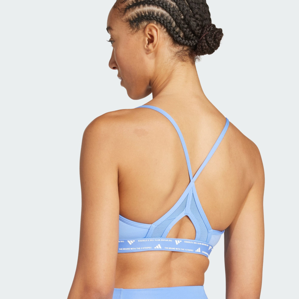 adidas Aeroreact Training 3-Stripes Bra