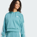 adidas sportswear Essentials 3-Stripes French Terry Quarter-Zip Hood