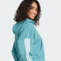 adidas sportswear Essentials 3-Stripes French Terry Quarter-Zip Hood