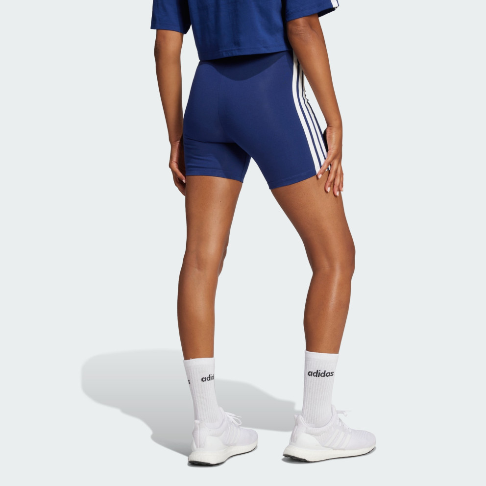 adidas sportswear Essentials 3-Stripes High Waisted Biker Shorts