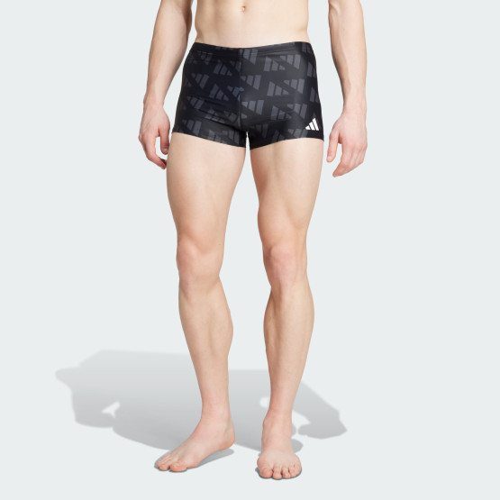 adidas Logo Graphic Swim Boxers 2 Inch