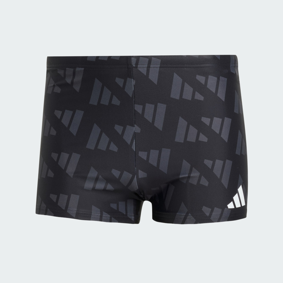 adidas Logo Graphic Swim Boxers 2 Inch