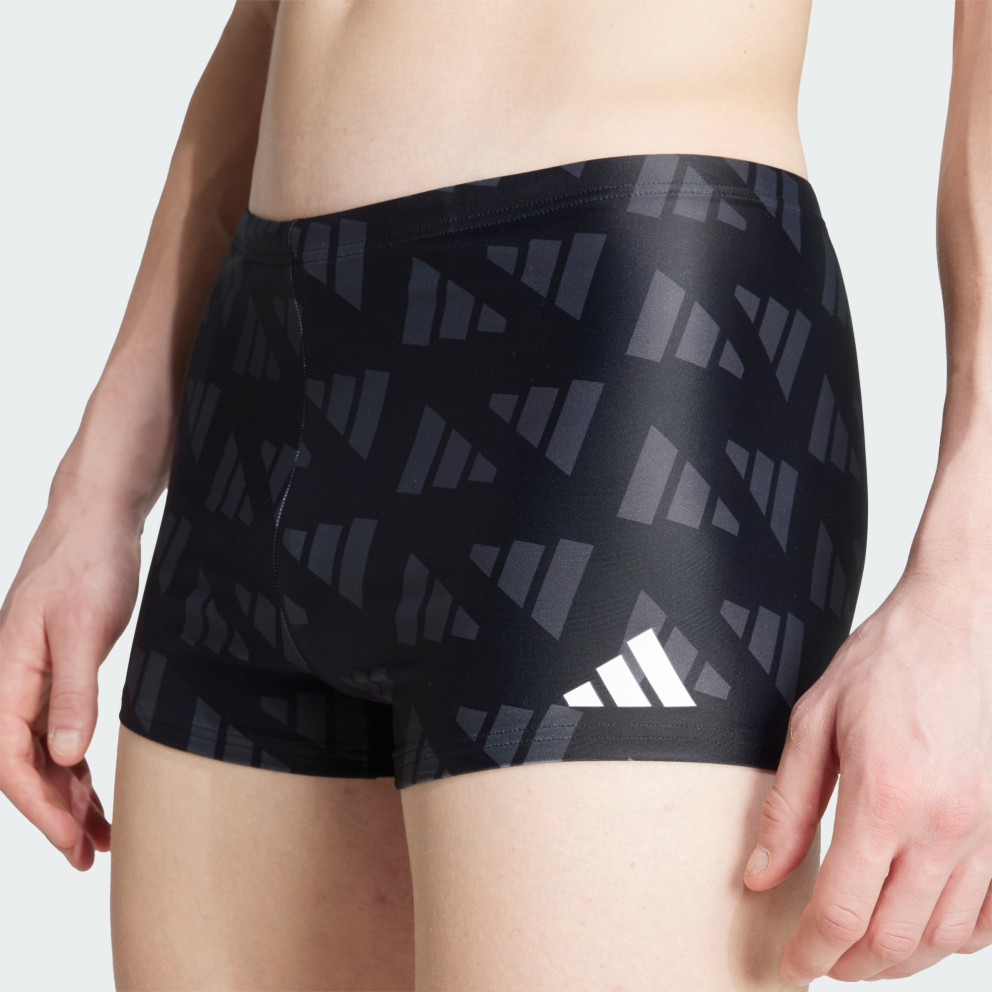 adidas Logo Graphic Swim Boxers 2 Inch