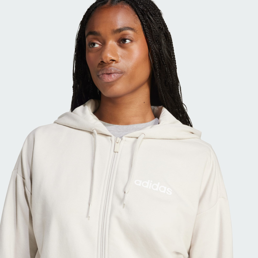 adidas sportswear Essentials Linear Full-Zip French Terry Hoodie