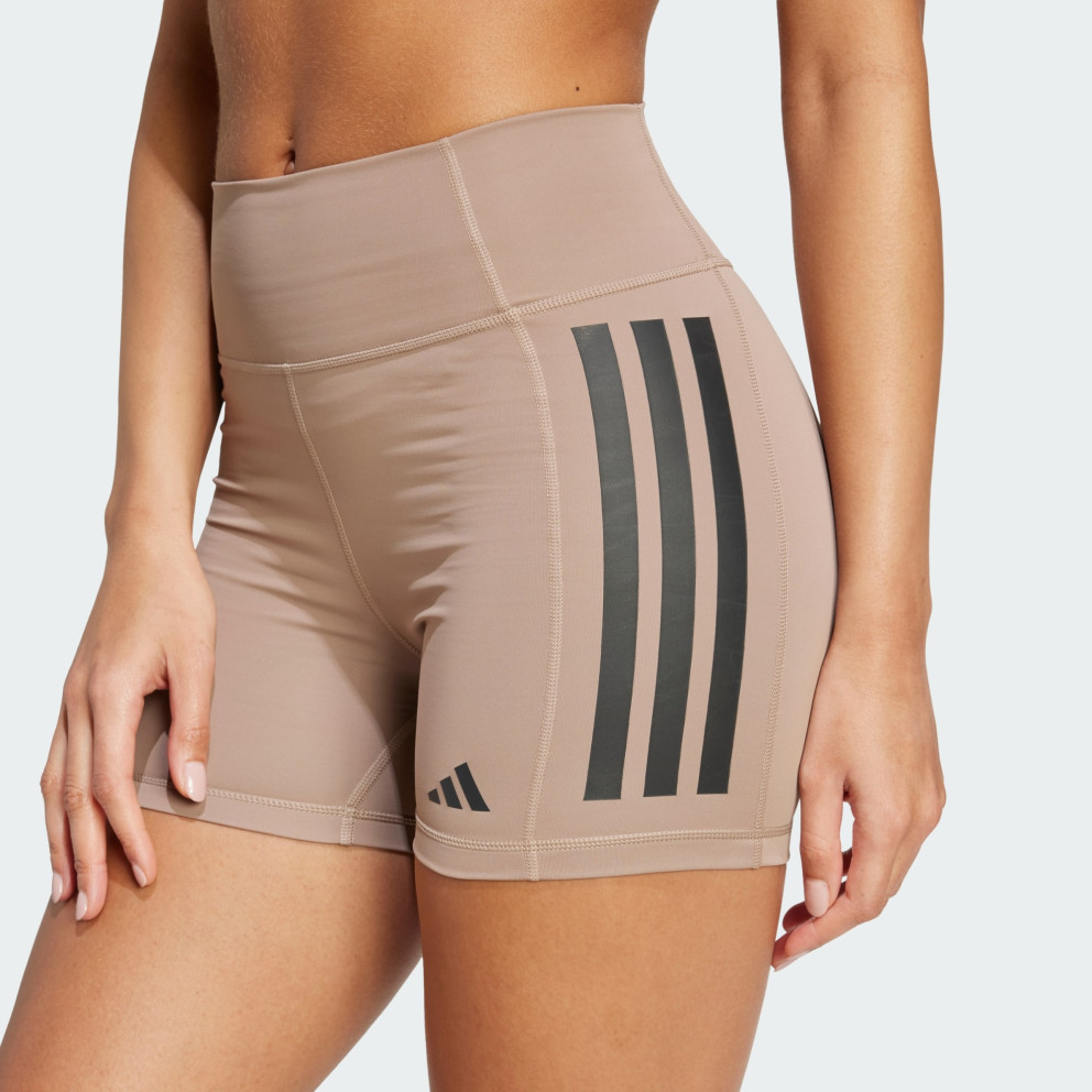 adidas Optime 3-Stripes 1/4 Short Leggings