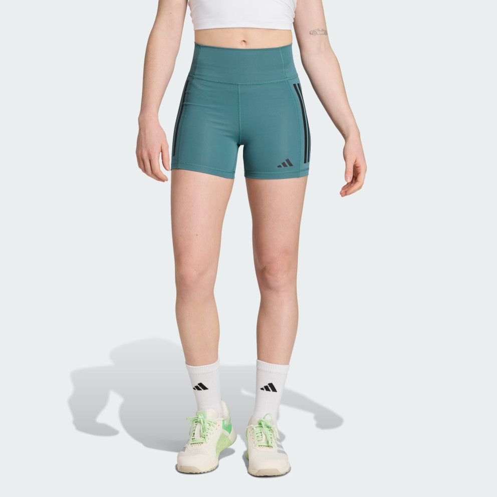 adidas Optime 3-Stripes 1/4 Short Leggings