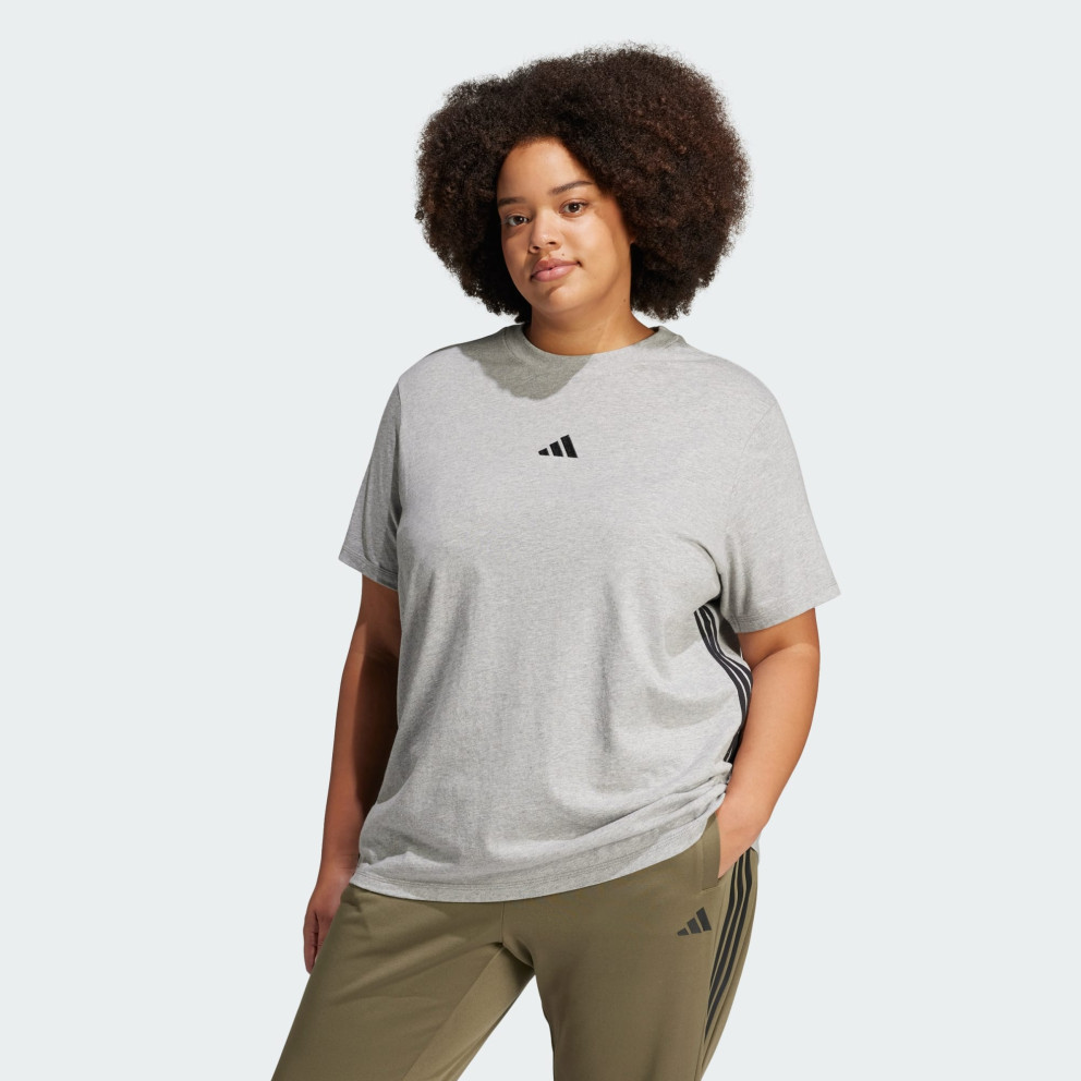 adidas sportswear Essentials 3-Stripes Cotton Tee (Plus Size)