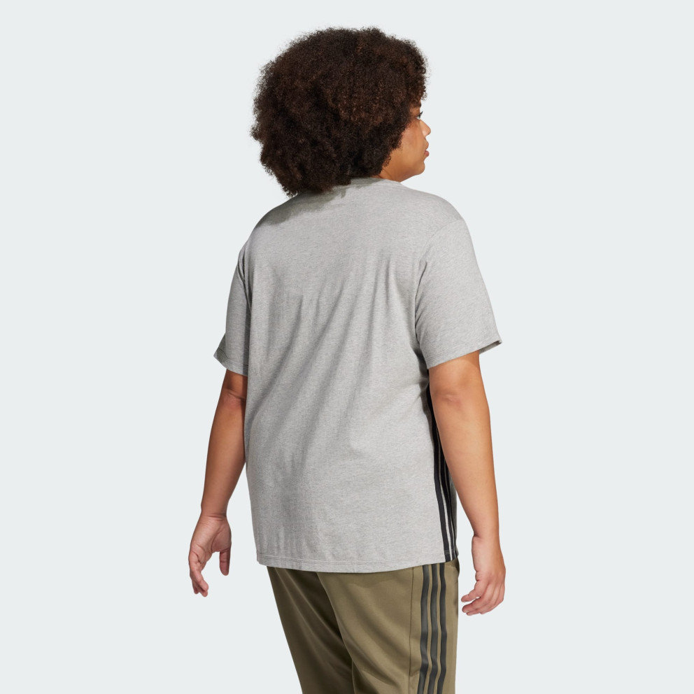 adidas sportswear Essentials 3-Stripes Cotton Tee (Plus Size)