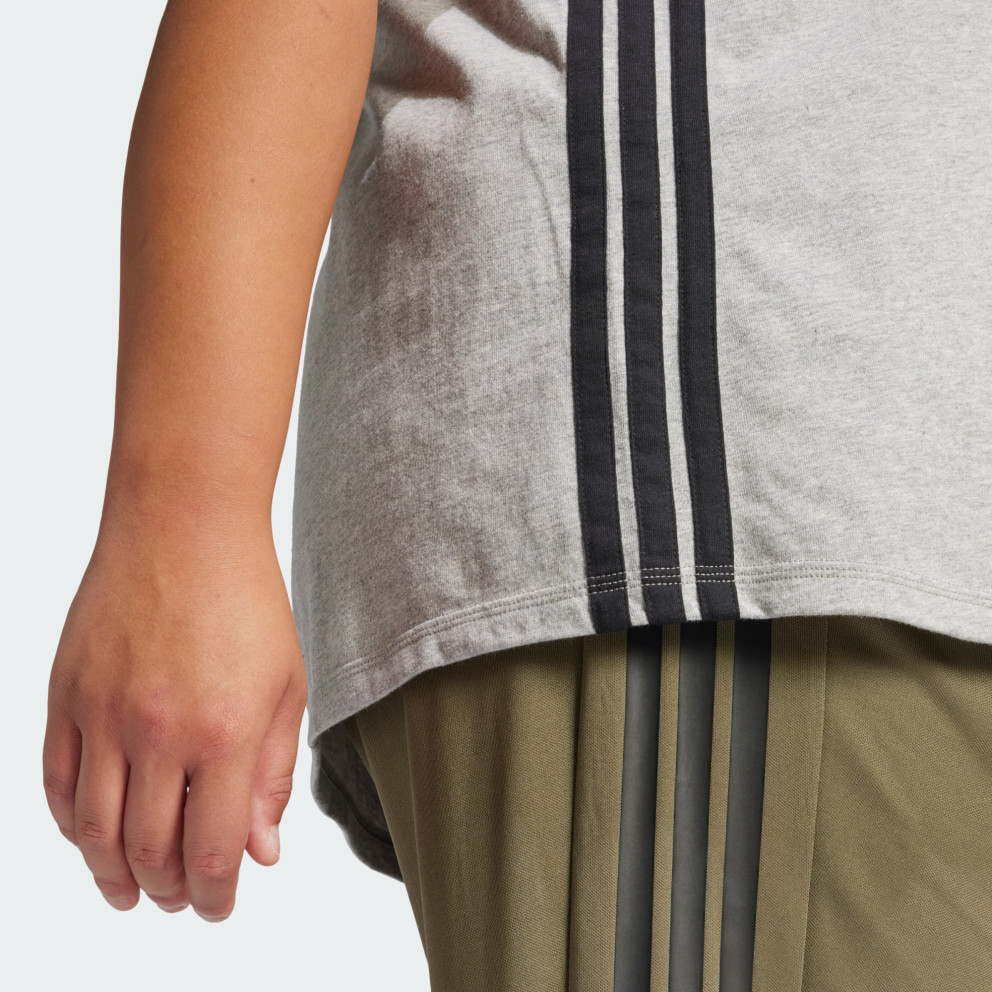 adidas sportswear Essentials 3-Stripes Cotton Tee (Plus Size)