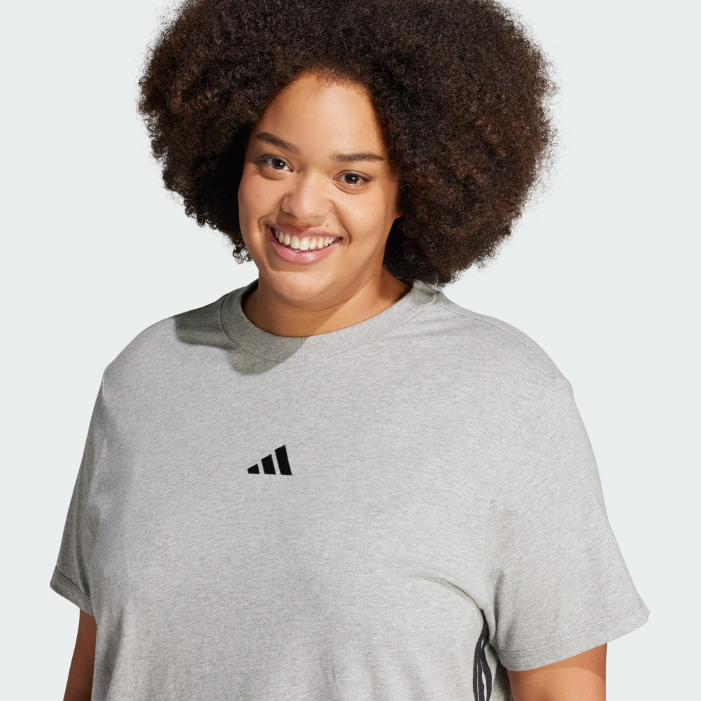 adidas sportswear Essentials 3-Stripes Cotton Tee (Plus Size)
