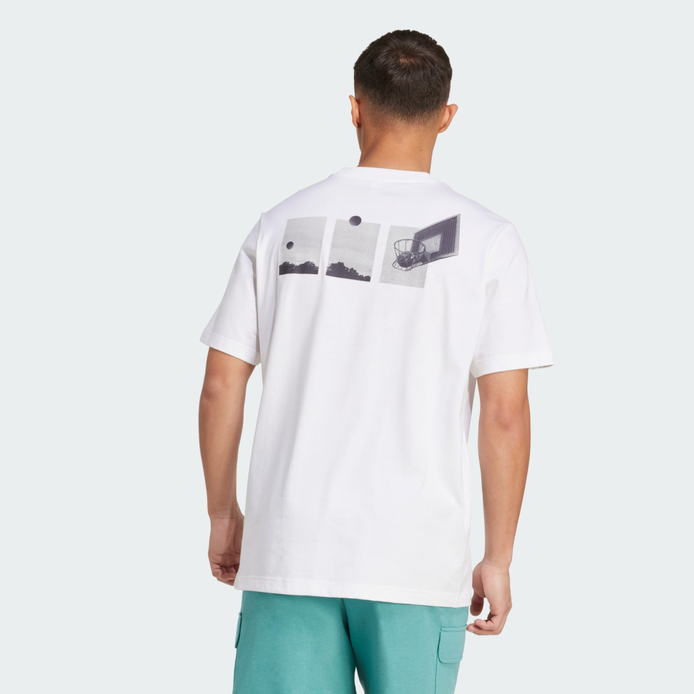 adidas sportswear Lens Power Of Three Hoop Graphic Tee