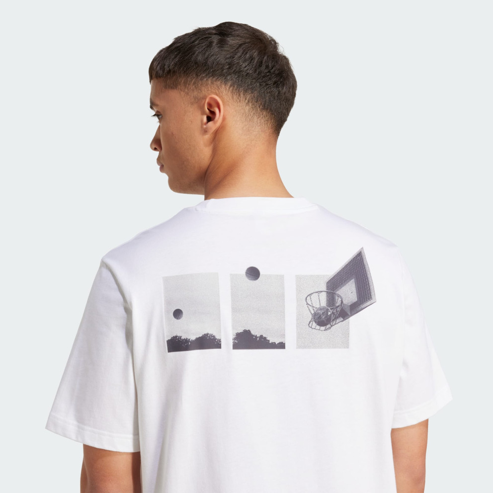 adidas sportswear Lens Power Of Three Hoop Graphic Tee