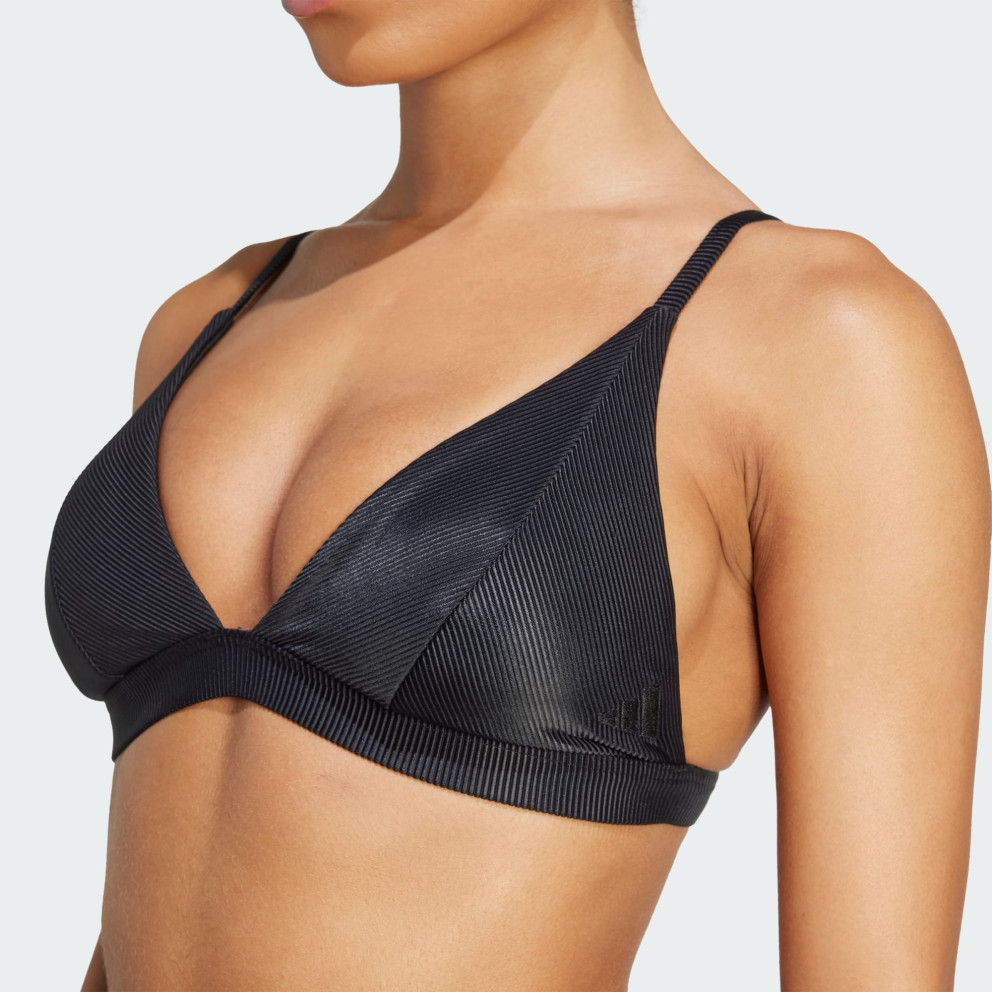 adidas sportswear Iconisea Ribbed Padded Triangle Bikini Top