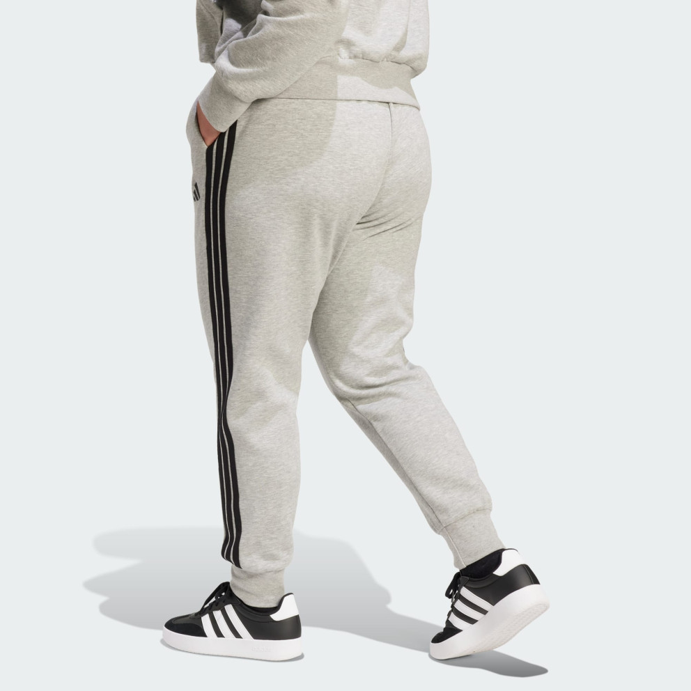 adidas sportswear Essentials 3-Stripes Fleece Slim Pants (Plus Size)