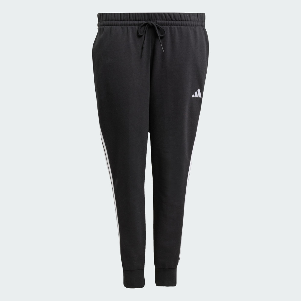 adidas sportswear Essentials 3-Stripes Fleece Slim Pants (Plus Size)