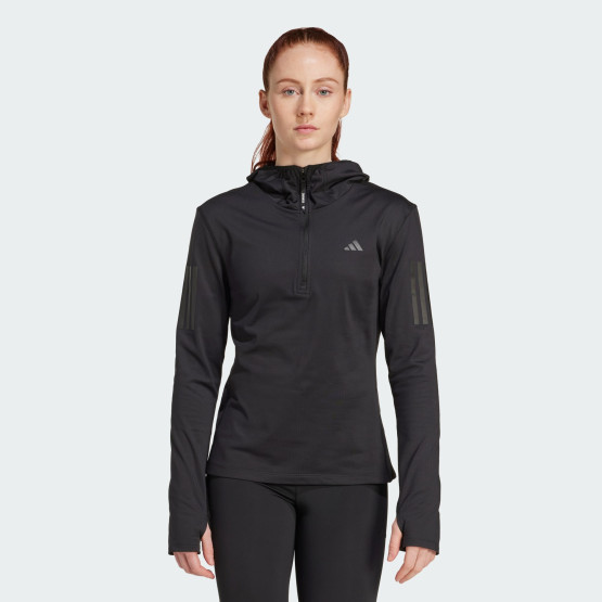 adidas Own The Run Winterized Hooded Half-Zip