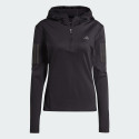 adidas Own The Run Winterized Hooded Half-Zip