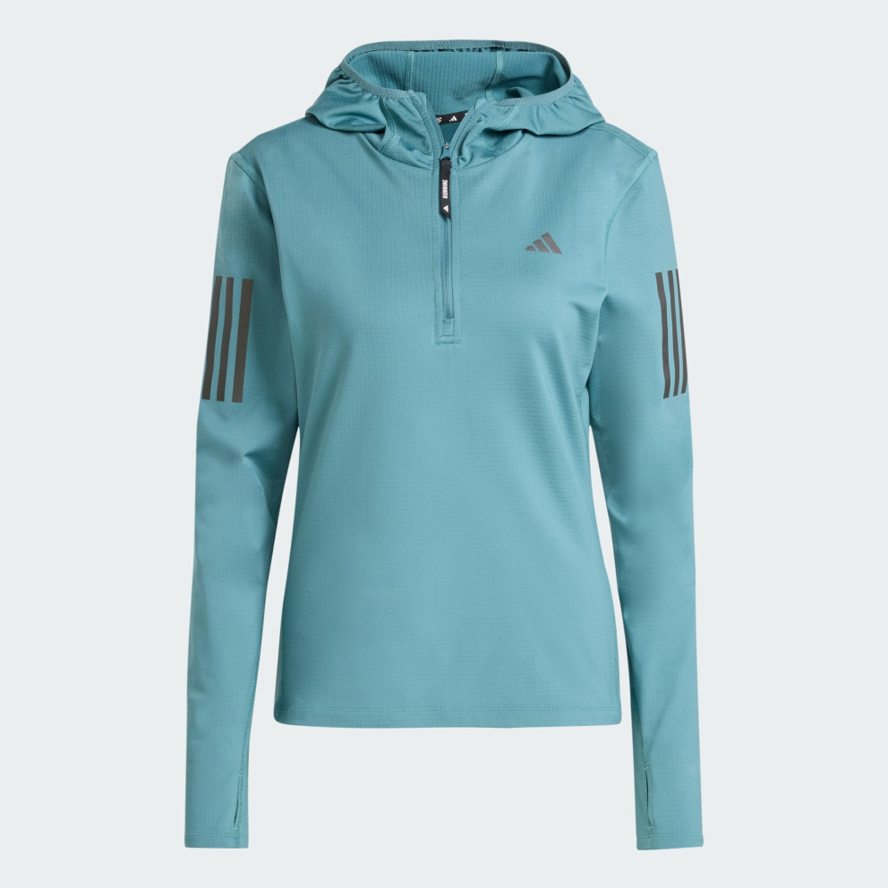adidas Own The Run Winterized Hooded Half-Zip