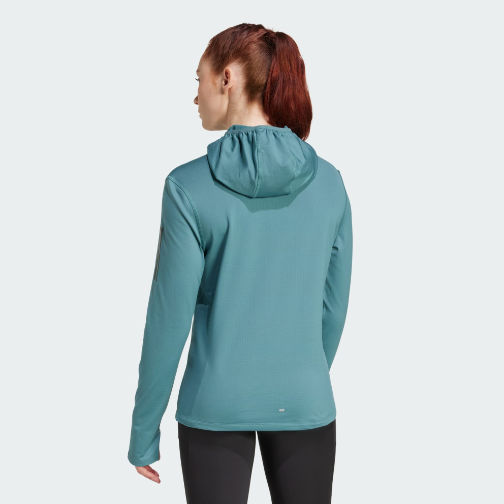 adidas Own The Run Winterized Hooded Half-Zip