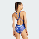 adidas Tie-Dyed Graphic V-Back Swimsuit