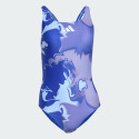 adidas Tie-Dyed Graphic V-Back Swimsuit