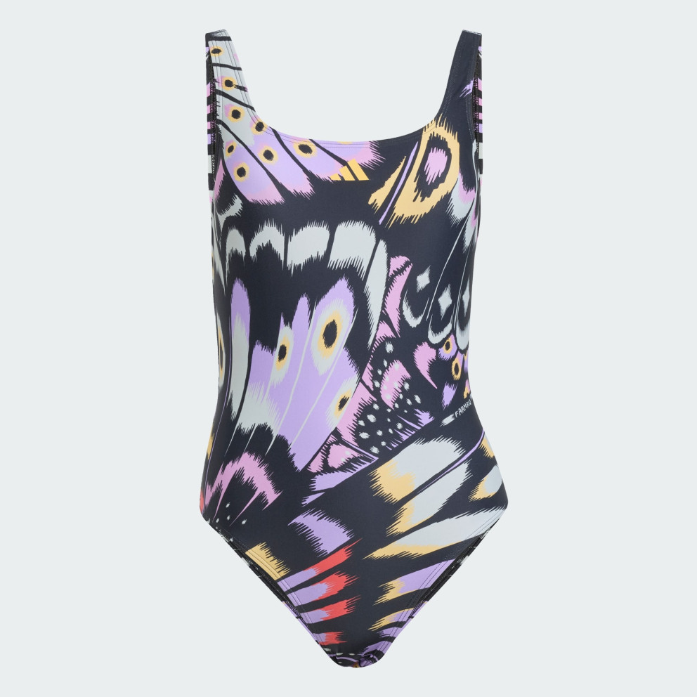 adidas sportswear X Farm Graphic U-Back Swimsuit