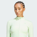 adidas Hyperglam Rib Zip Thru Cover Up