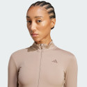 adidas Hyperglam Rib Zip Thru Cover Up