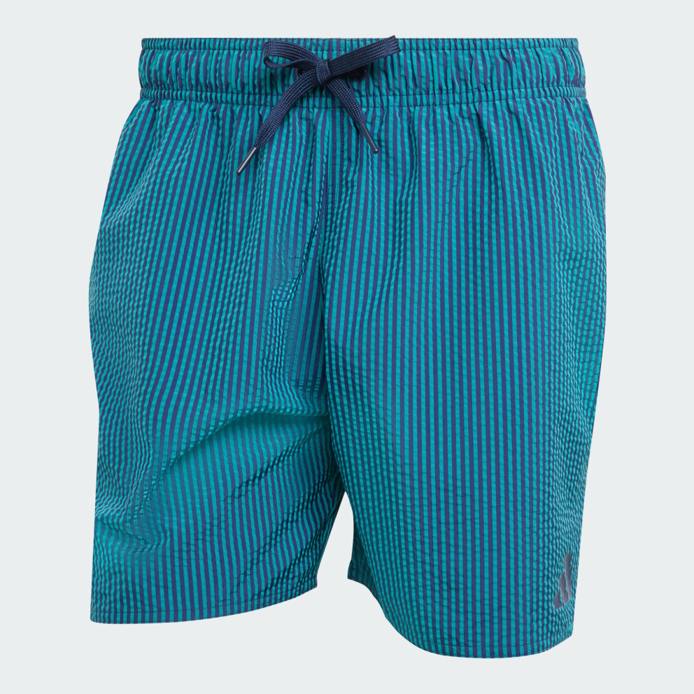 adidas sportswear Seersucker Stripy Swim Shorts 5-Inch