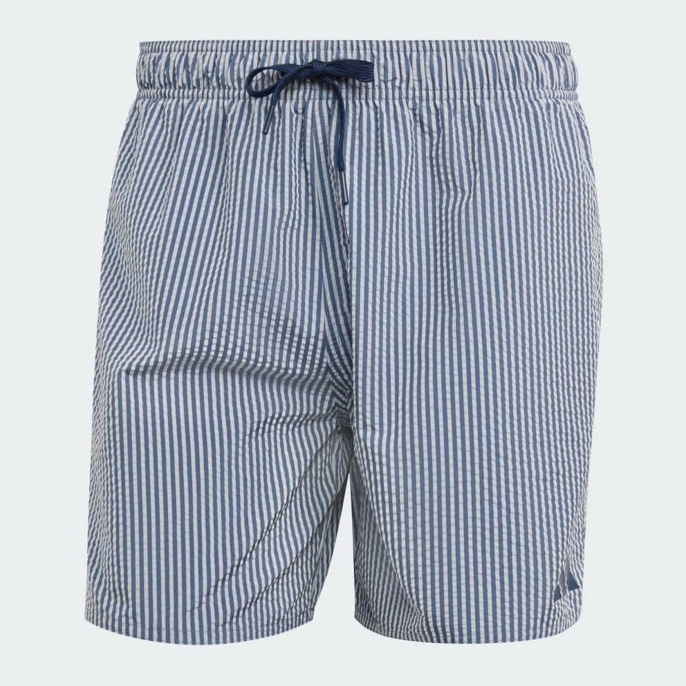adidas sportswear Seersucker Stripy Swim Shorts 5-Inch