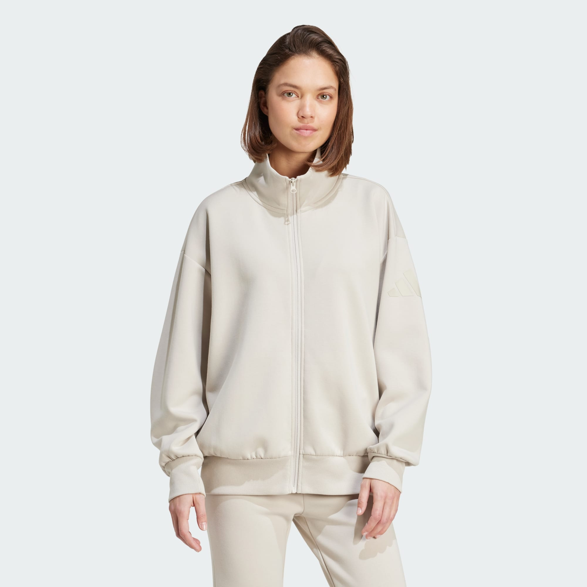  adidas sportswear All Szn Soft Lux Loose Full-Zip (9000241267_1912) 2025