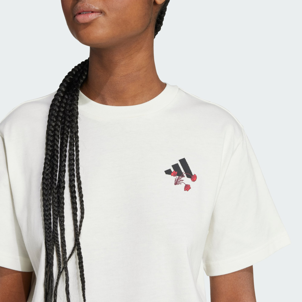 adidas sportswear Tiro Floral Graphic Tee