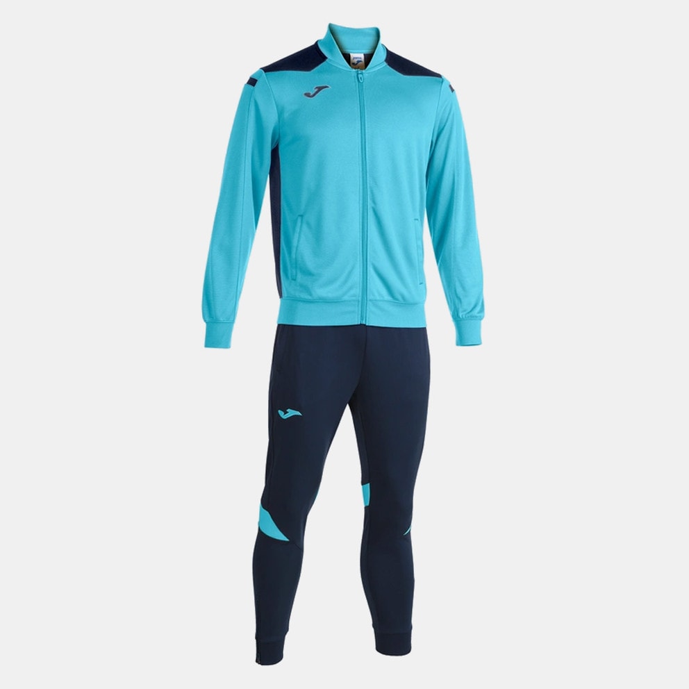 Joma Championship Vi Tracksuit Fluor Turquoise-Nav