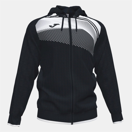 Joma Supernova Ii Hoodie Jacket Black-White
