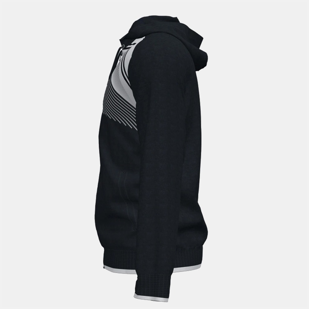 Joma Supernova Ii Hoodie Jacket Black-White