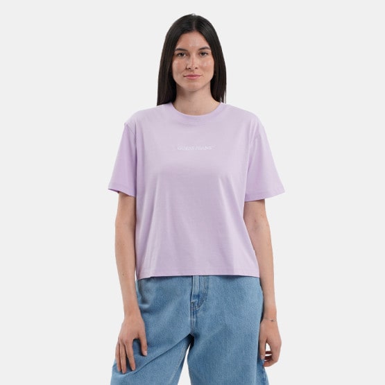 Guess Embro Logo Γυναικείο T-Shirt