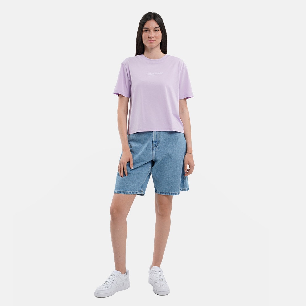 Guess Embro Logo Γυναικείο T-Shirt