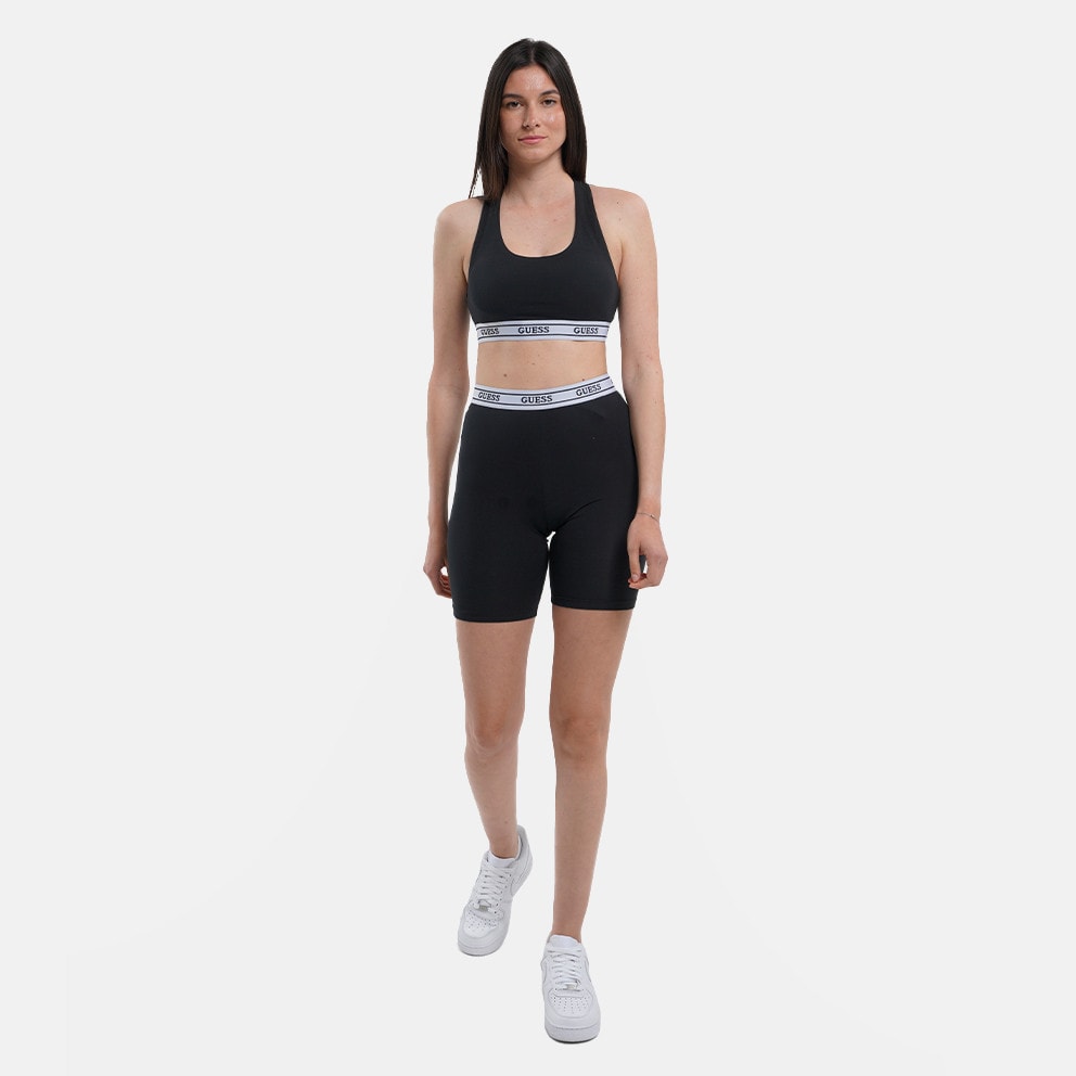 Guess New Aline Short Eco Str Jersey Σορτς Γυναικε