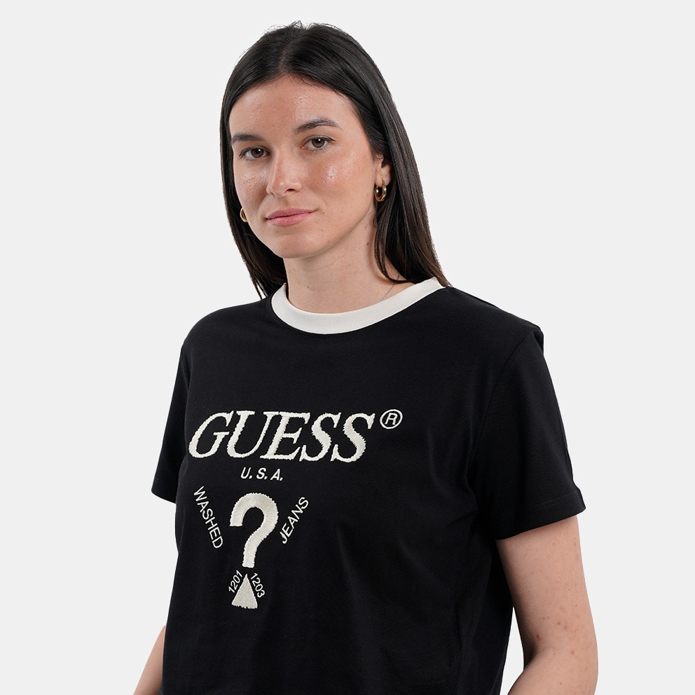 Guess Filanta Crop Tee Μπλουζα Γυναικειο